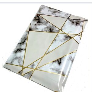 20- 6x9 white marble polymailers